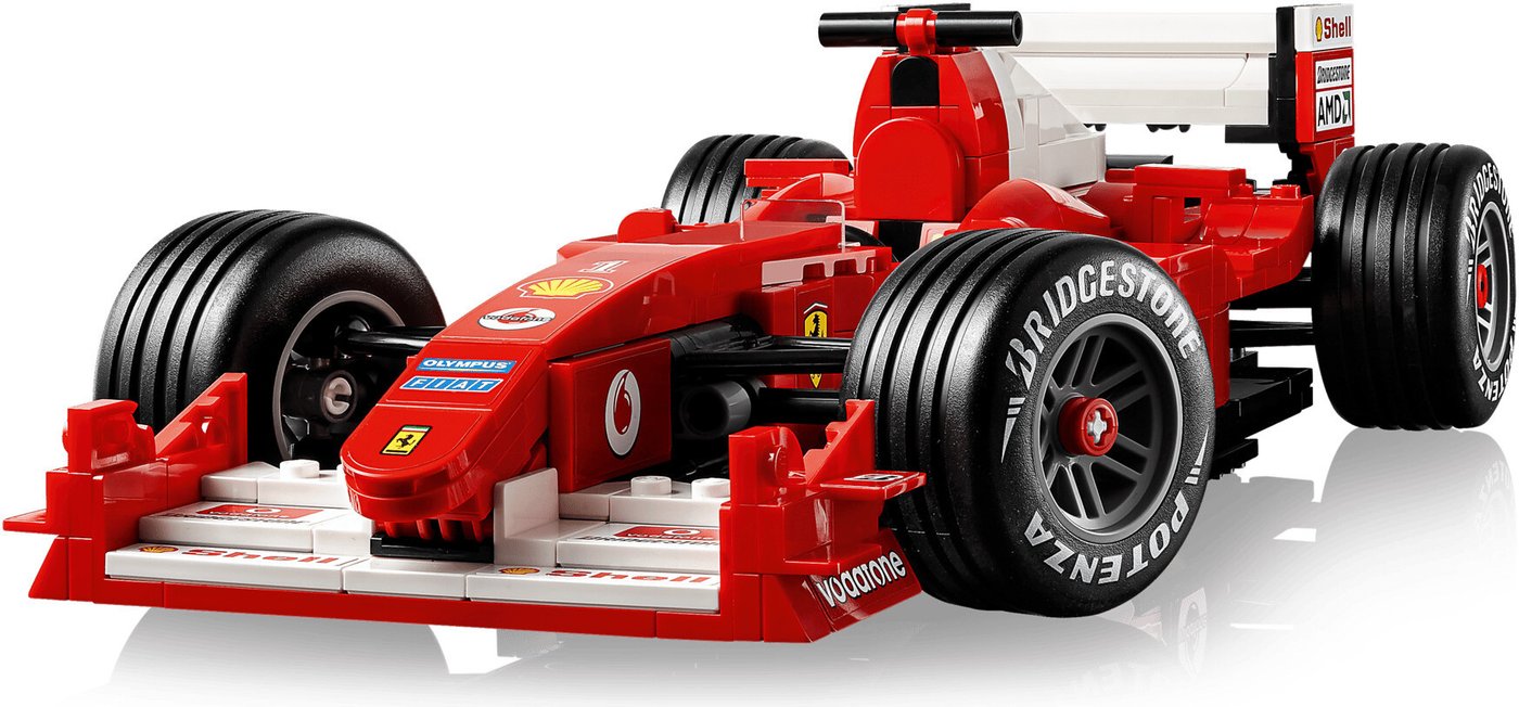 Конструктор LEGO Icons 11375 Ferrari F2004 & Michael Schumacher