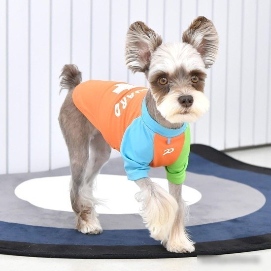 Футболка Puppia Rescuer PAUA-TS1803-OR-XL (XL, оранжевый)