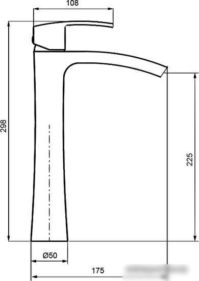 Смеситель Ahti Mikkeli MK202001