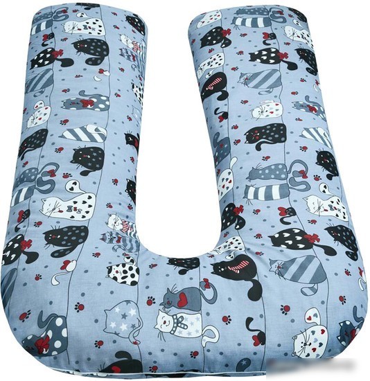 Постельное белье Amarobaby Котики AMARO-50U-Ko (серый)