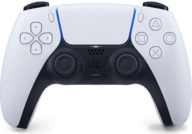 Игровая приставка Sony PlayStation 5 Slim (2 геймпада, белый/черный)