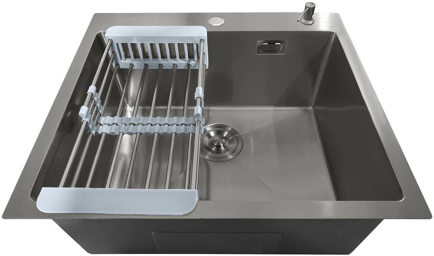 Кухонная мойка Stellar Decor S5050GE-D (серый)