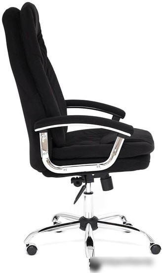 Кресло TetChair Softy LUX (флок, черный)