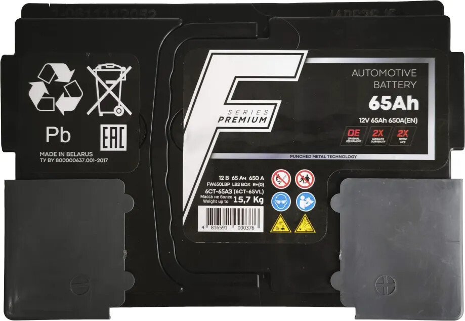 Автомобильный аккумулятор Forward Premium R+ низк. (65 А·ч)