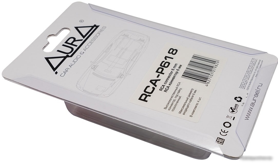 Коннектор Aura RCA-P618