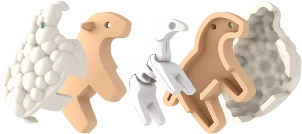 Конструктор Halftoys Animal Овца с диорамой HA008