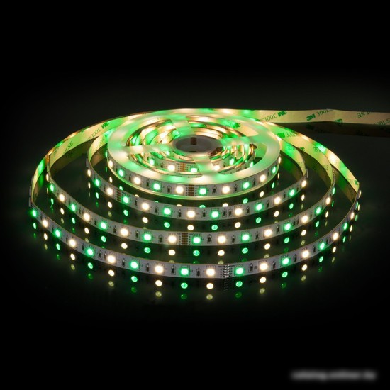 Светодиодная лента Elektrostandard 24V 14.4W 60Led 5050+5050 IP20 MIX RGB/дневной белый a053729