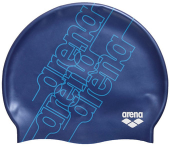 Шапочка для плавания ARENA Print Jr 94171 231 (синий)