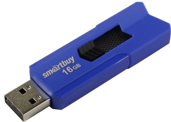 USB Flash Smart Buy Stream 16GB (синий)