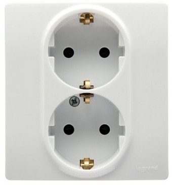 Розетка Legrand Etika 672233 (белый)