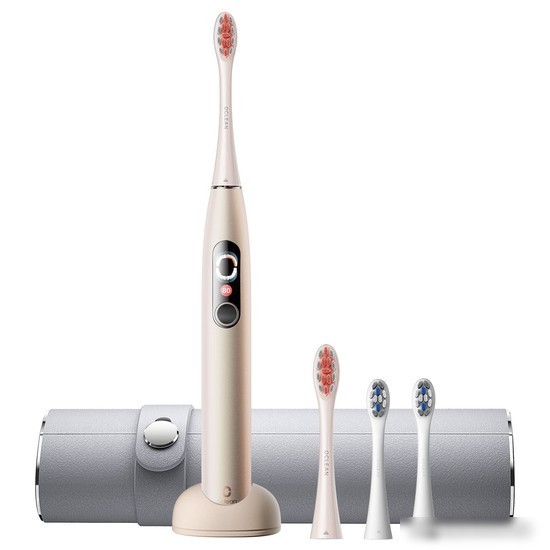 Электрическая зубная щетка Oclean X Pro Digital Set (золотой)