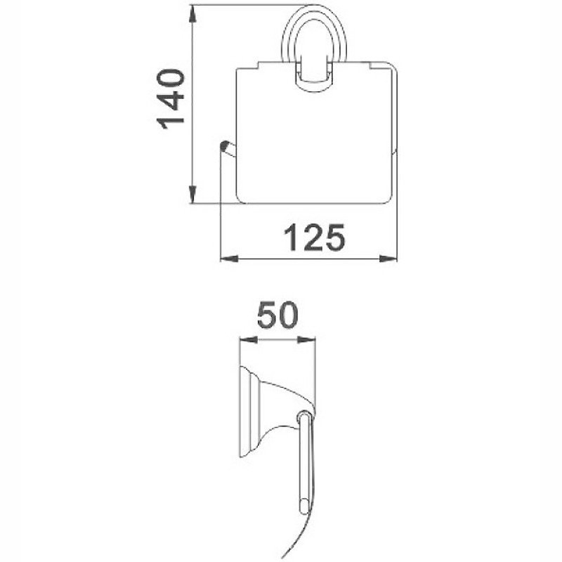 Держатель для туалетной бумаги Haiba HB1503