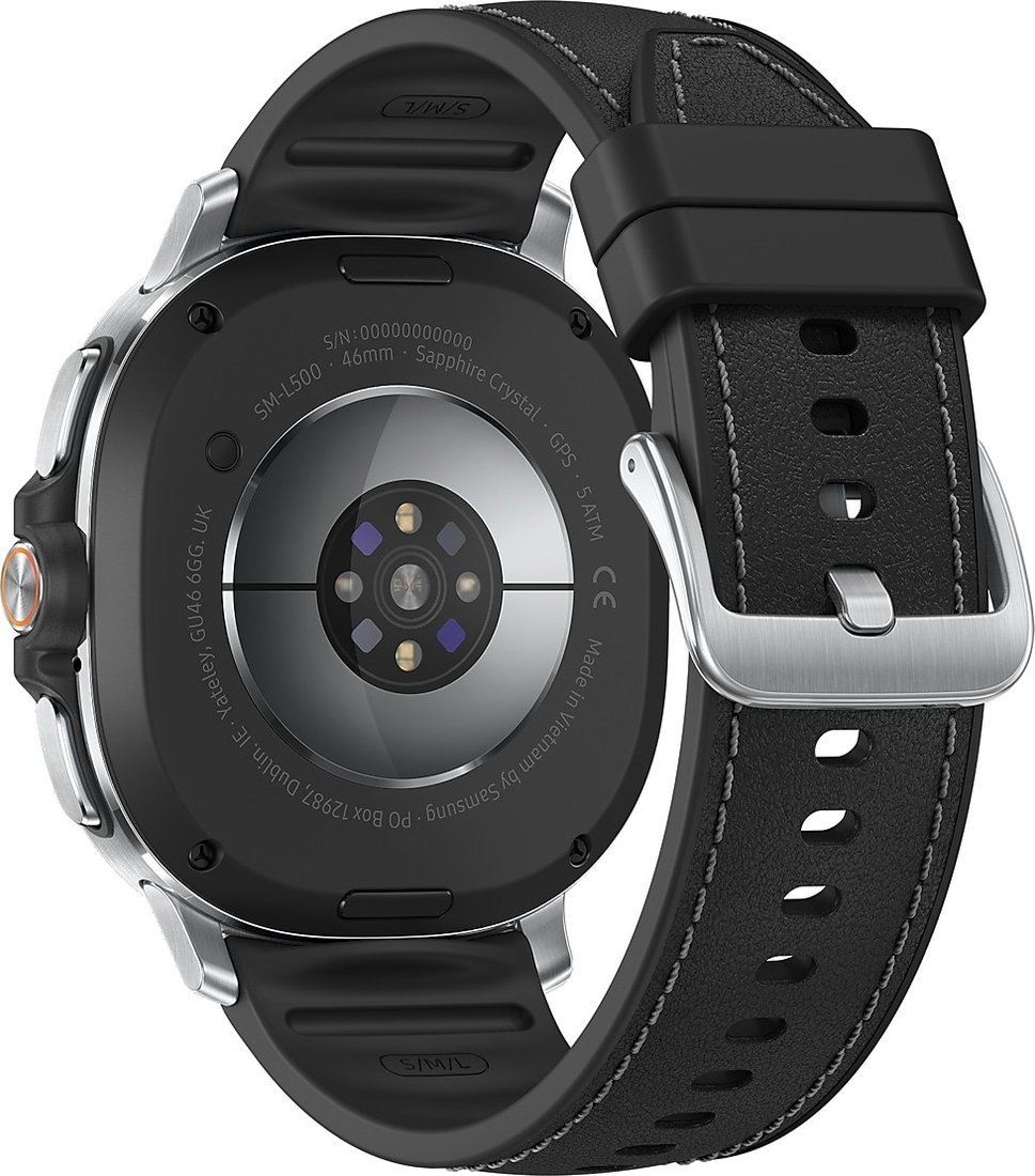 Умные часы Samsung Galaxy Watch8 Classic 46 мм (серебристый/черный)