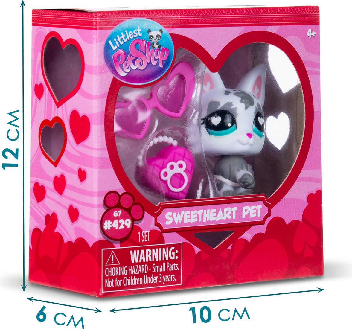 Игровой набор Hasbro Праздники День святого Валентина Серая кошка 01119_LPS