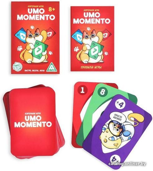Настольная игра Лас Играс Umo Momento 70 карт 7263053