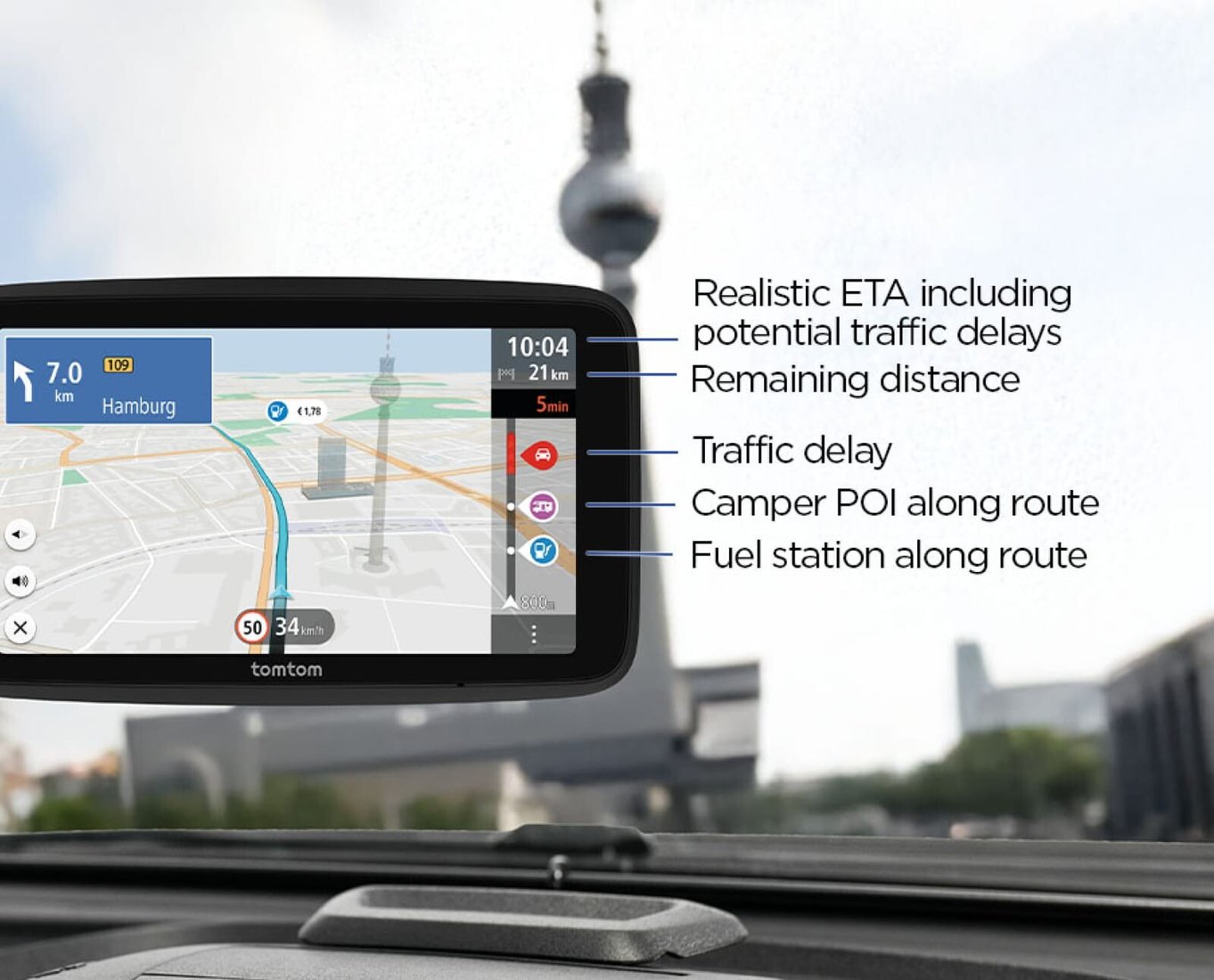 Навигатор TomTom GO Camper Tour 6" 2nd generation