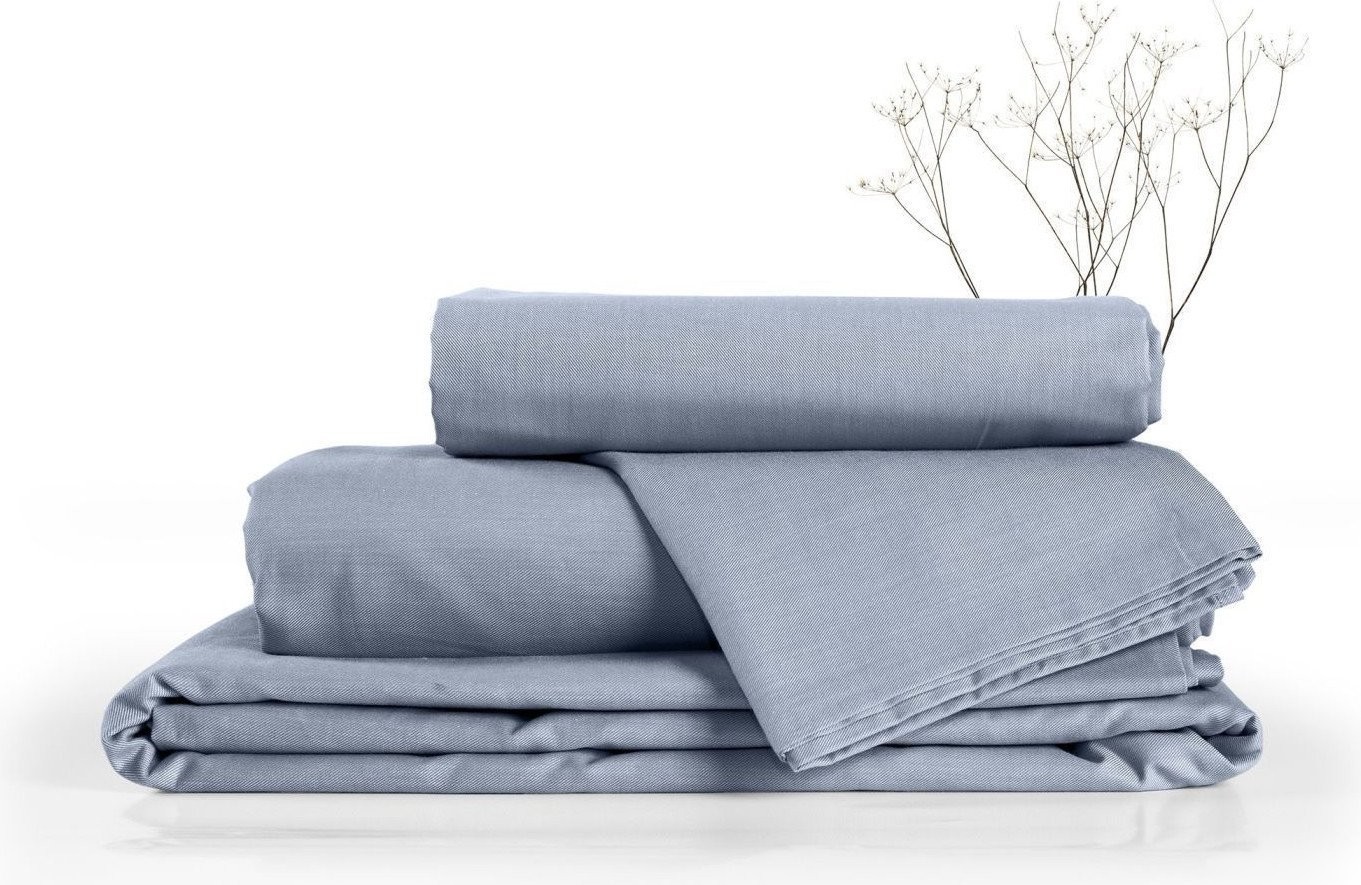Семейный комплект постельного белья Verossa Melange Семейный 50x70/70x70 775872 (Indigo)