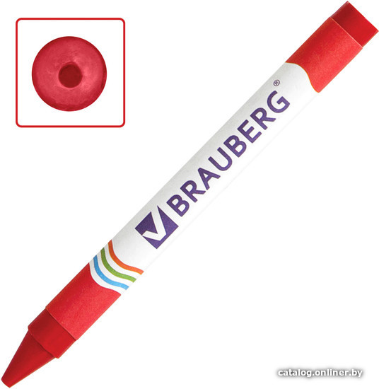Восковые мелки BRAUBERG Пифагор 222961 (6 цв)
