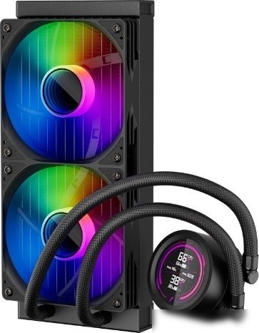 Система жидкостного охлаждения для процессора 1stPlayer TS4 240 (черный)