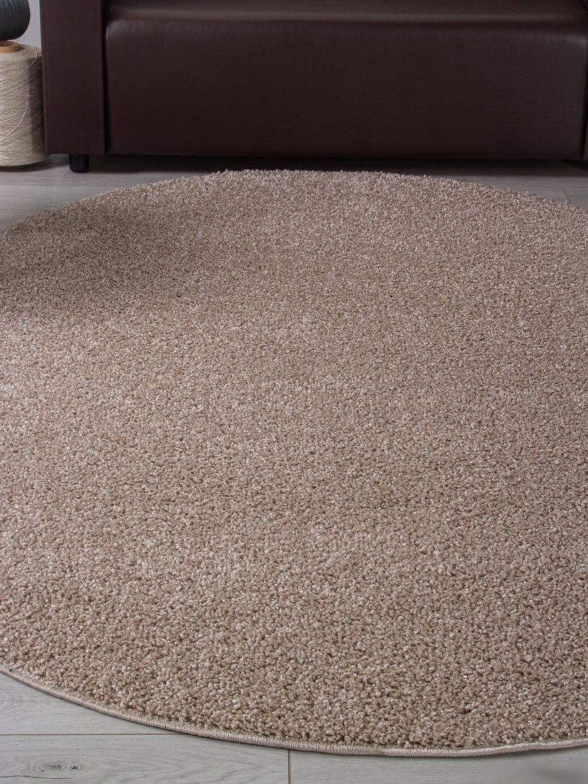 Ковер для жилой комнаты Merinos Lana T600-OVAL-BEIGE 6 (2x4)