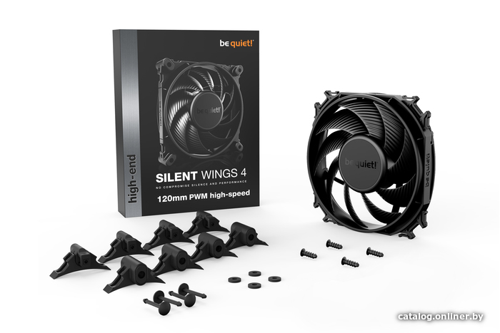 Вентилятор для корпуса be quiet! Silent Wings 4 120mm PWM high-speed BL094
