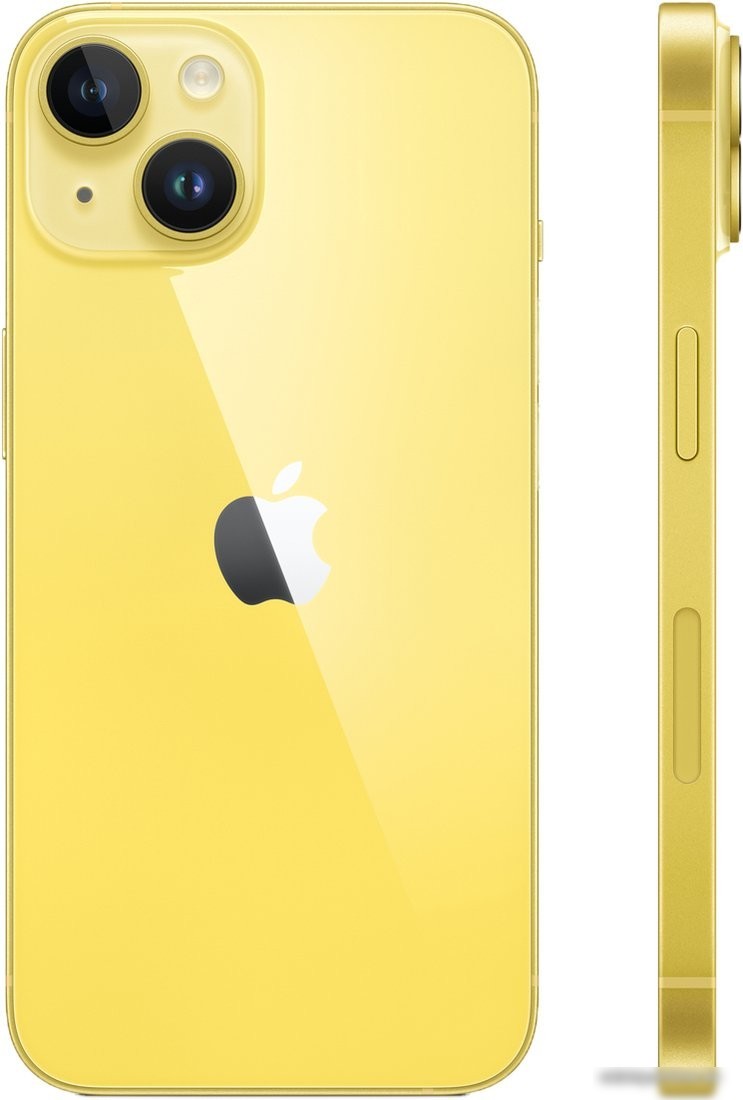 Телефон Apple iPhone 14 128GB (желтый)
