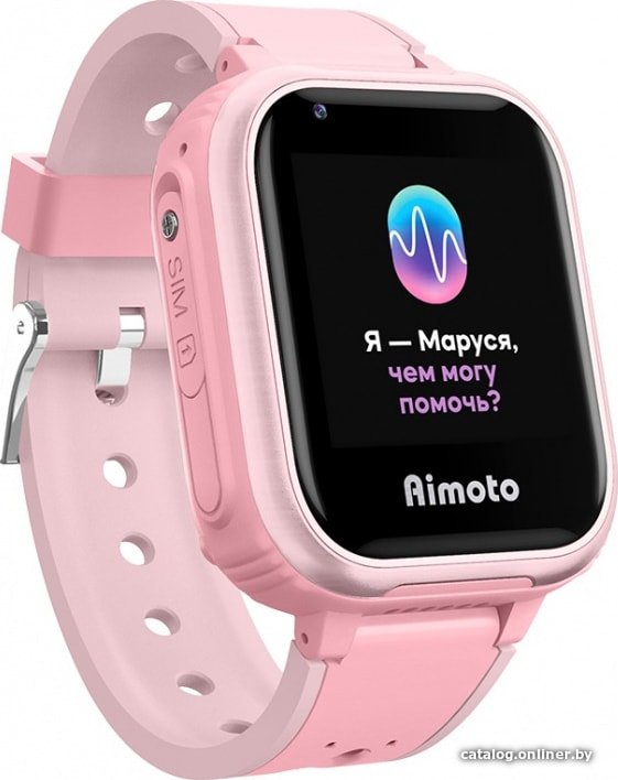 Детские умные часы Aimoto IQ 4G (розовый)