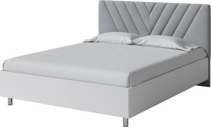 Кровать PROxSON Ora 90x200 (белый/Ultra осенний туман)