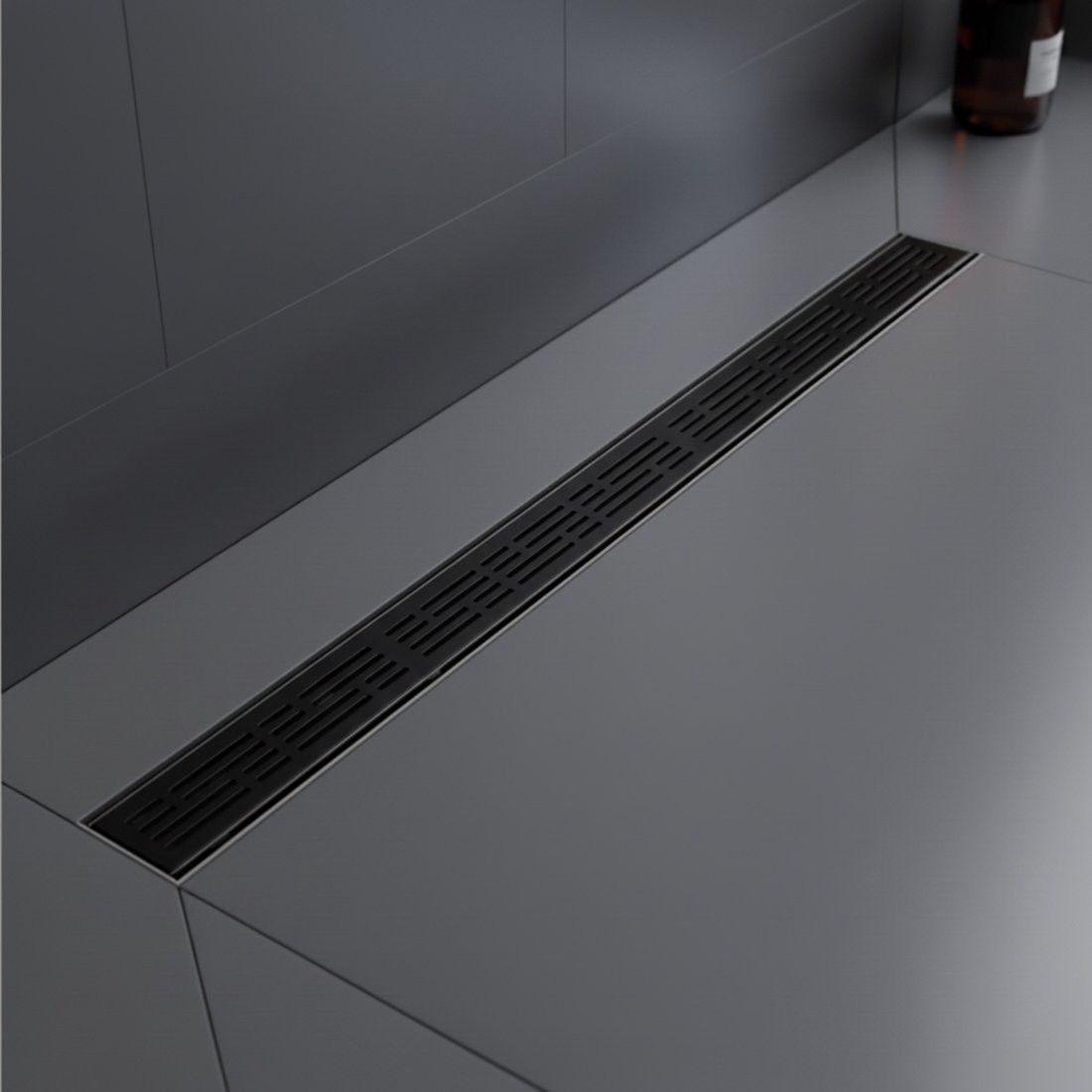 Трап/канал Lauter 2120682-LMB 800x70 (черный матовый)