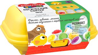 Сортер Baby Toys Фигуры и формы Яйца 70082 (6 шт)