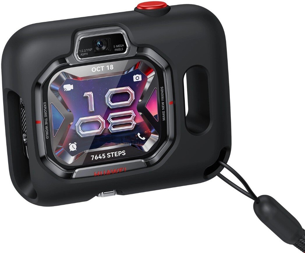 Детские умные часы Huawei Watch Kids X1 Pro (черный, с черным ремешком, международная версия)
