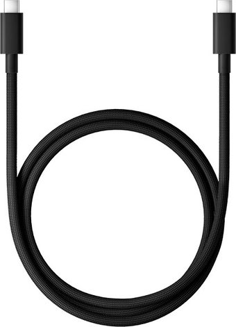 Кабель Xiaomi 6A High Speed Braided USB Type-C - USB Type-C (1 м, черный)