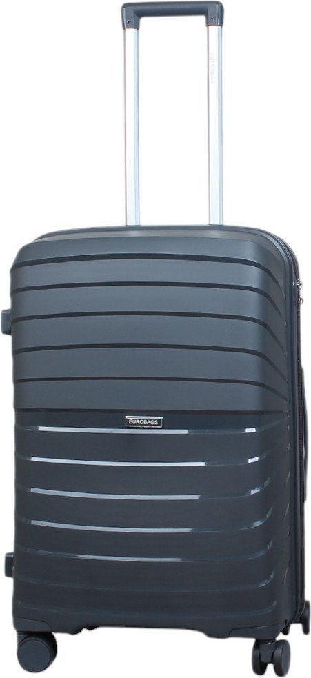 Чемодан-спиннер Eurobags PP-N99 (L, графитовый)