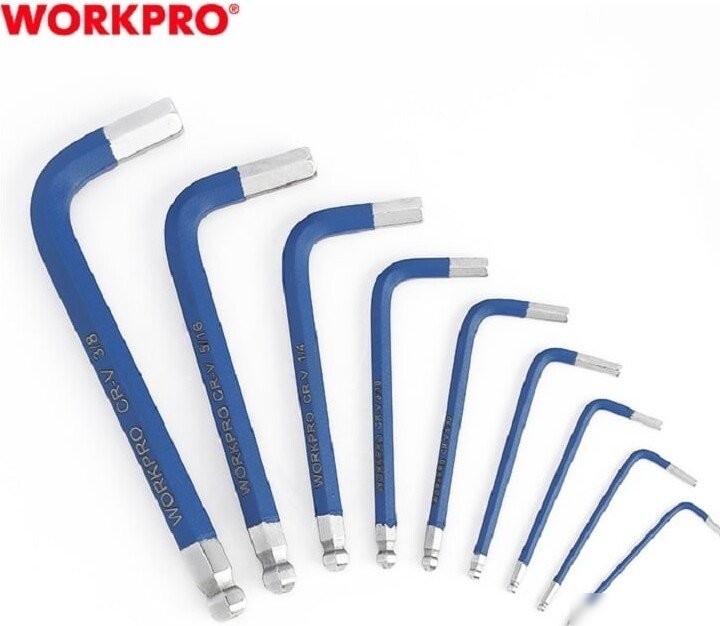 Набор ключей Workpro WP222010 (9 предметов)