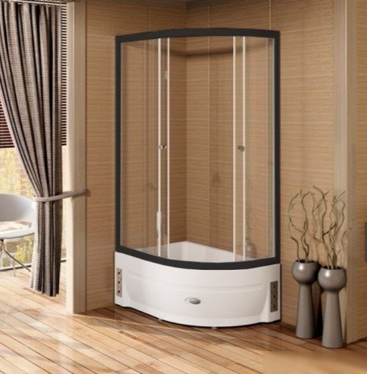 Душевой уголок Radomir 120x80 L 1-03-6-1-0-0090 (прозрачное стекло)