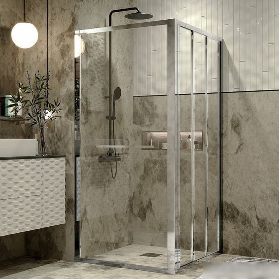 Душевой уголок Grossman Alba1 GR-9090Al1 90x90x190