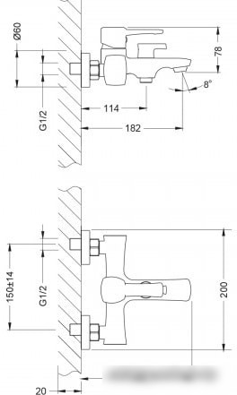 Смеситель Lemark Evitta LM0514C