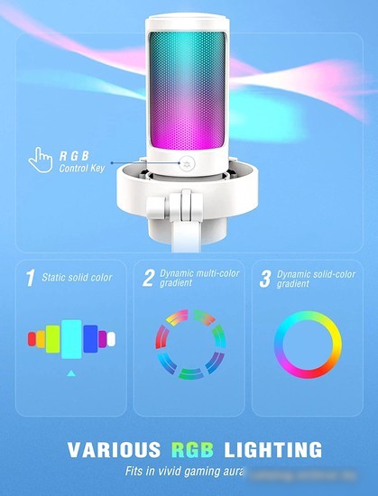 Микрофон FIFINE A8 (белый)