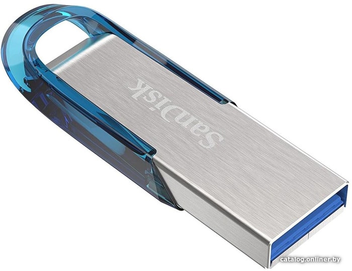 USB Flash SanDisk Cruzer Ultra Flair CZ73 64GB (синий)