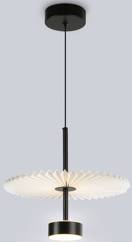 Подвесная люстра Ambrella LH72601 BK/WH (черный/белый)