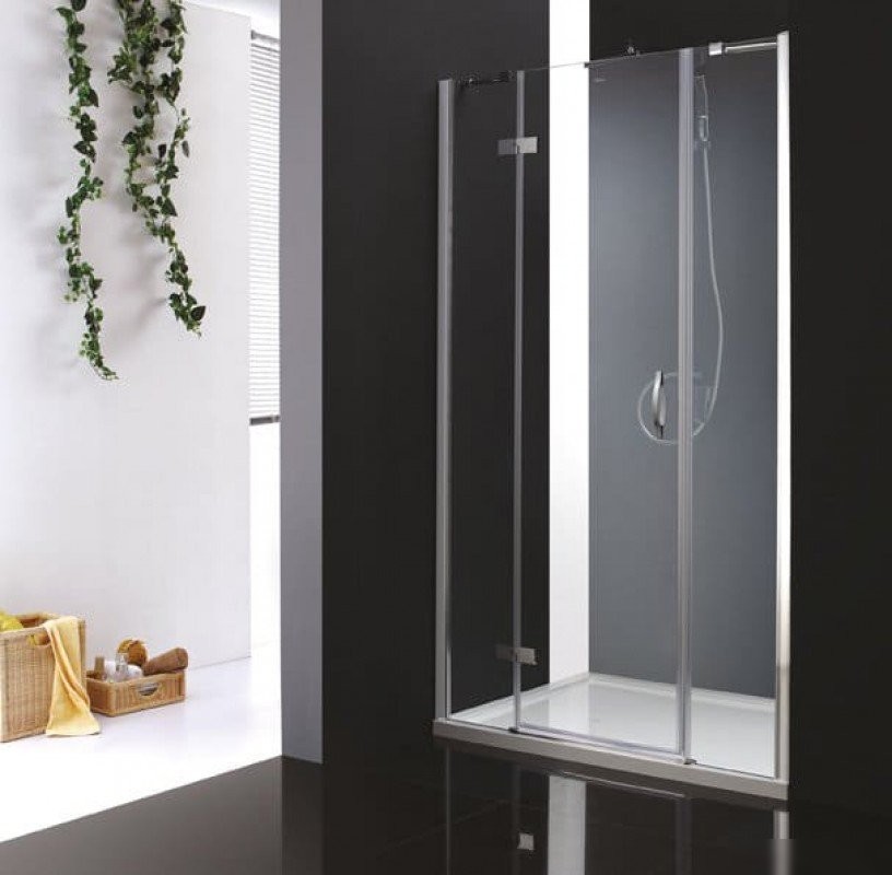 Душевая дверь Cezares BERGAMO-W-60/40-C-Cr-L-IV