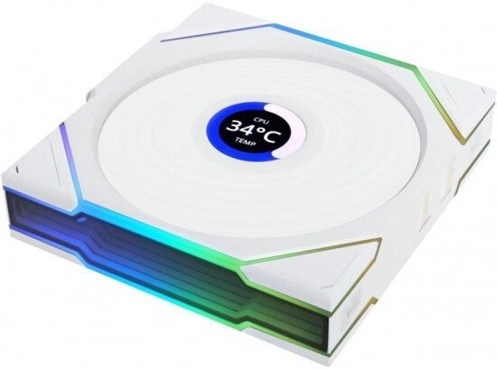 Комплект вентиляторов для корпуса с контроллером Lian Li Uni Fan TL 120 Wireless Reverse 12RTLLCD1W3W G99.12RTLLCD1W3W.R0