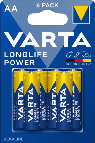 Батарейка Varta Longlife Power AA V04906121436 (6 шт)