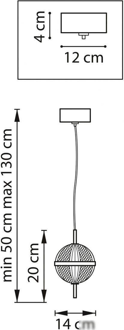 Подвесная люстра Lightstar Acrile 738023