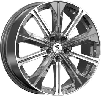 Литые диски K&K Premium КР-013 19x7" 5x112мм DIA 66.6мм ET 34мм Diamond Gloss Graphite