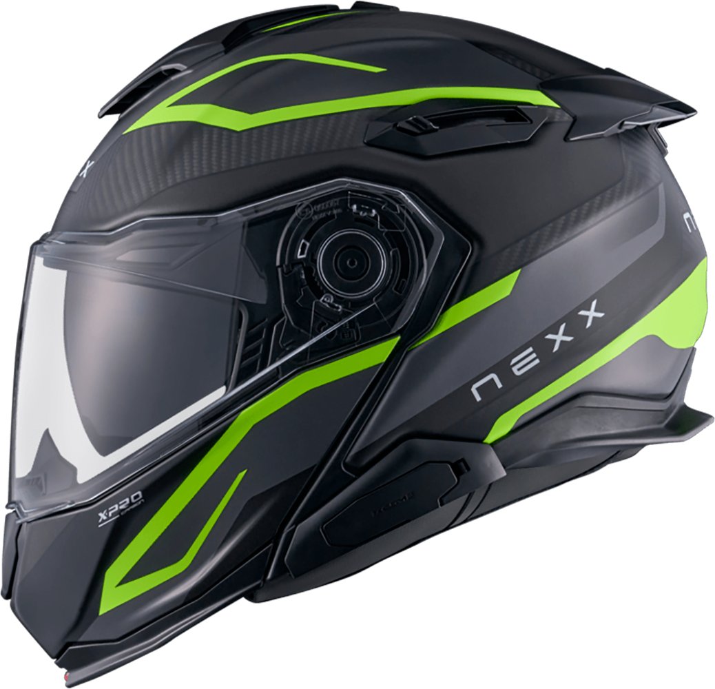 Мотошлем Nexx Helmets X.Lifetour Pro Mile (L, серый/неон)