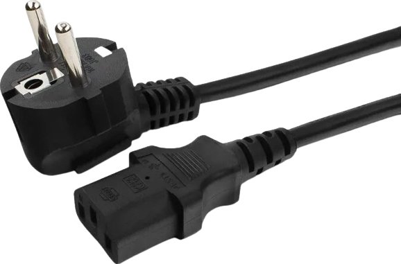 Кабель CyberPower EX1018BKDE-C13 (1.8 м, черный)