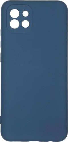 Чехол для телефона BoraSCO Microfiber Case для Samsung Galaxy A03 70093 (синий)