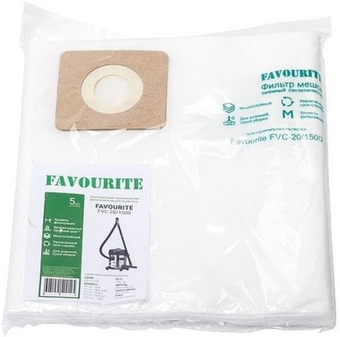 Комплект одноразовых мешков Favourite FVC-001 (5 шт)