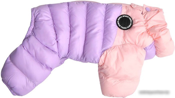 Комбинезон для животных Puppia Ultra Light Pastel PAUD-JP1675-PK-XL (розовый/сиреневый)